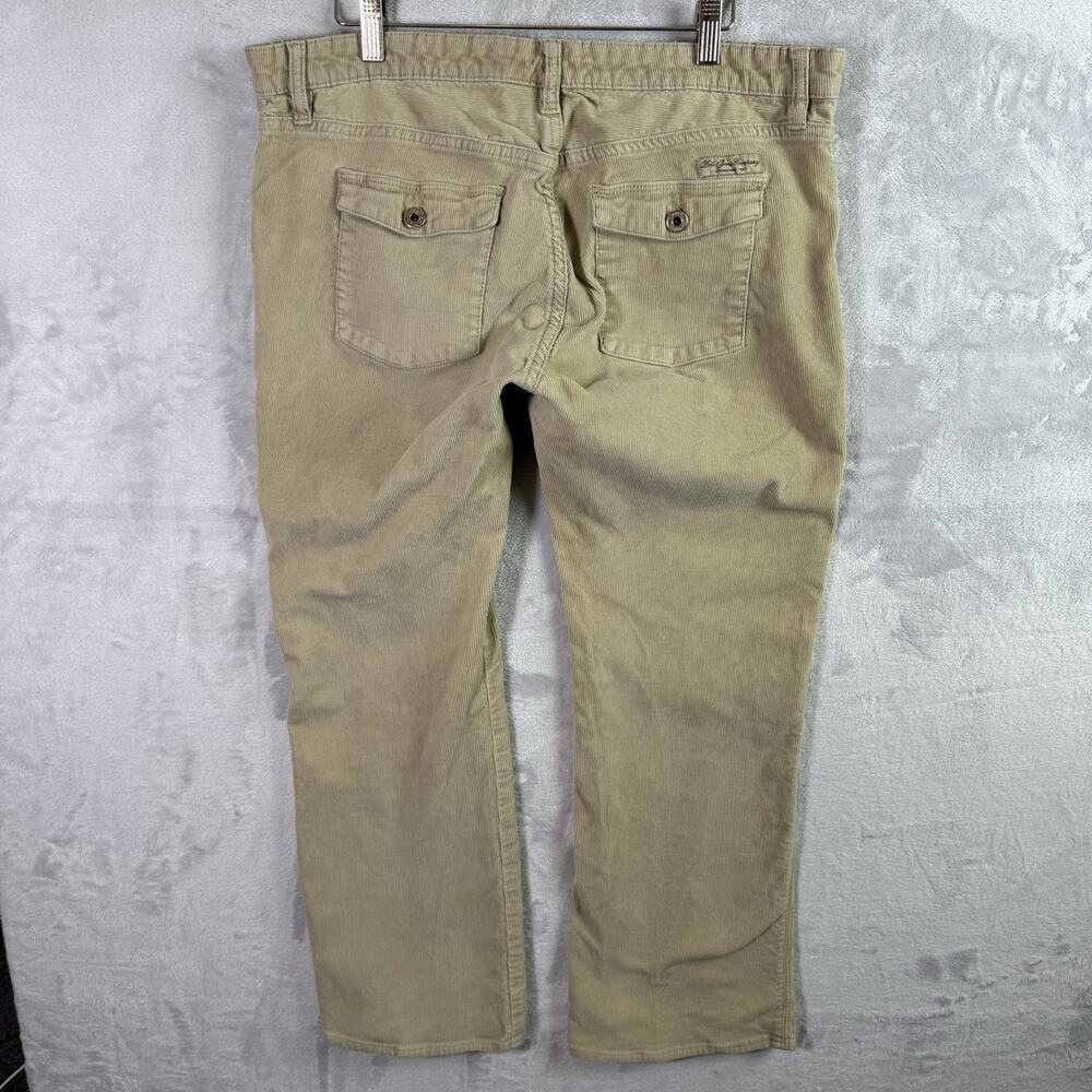 Polo Jeans RL Company Corduroy Pants Women's‎ 14x30 (17.5 Waist) Tan Pockets